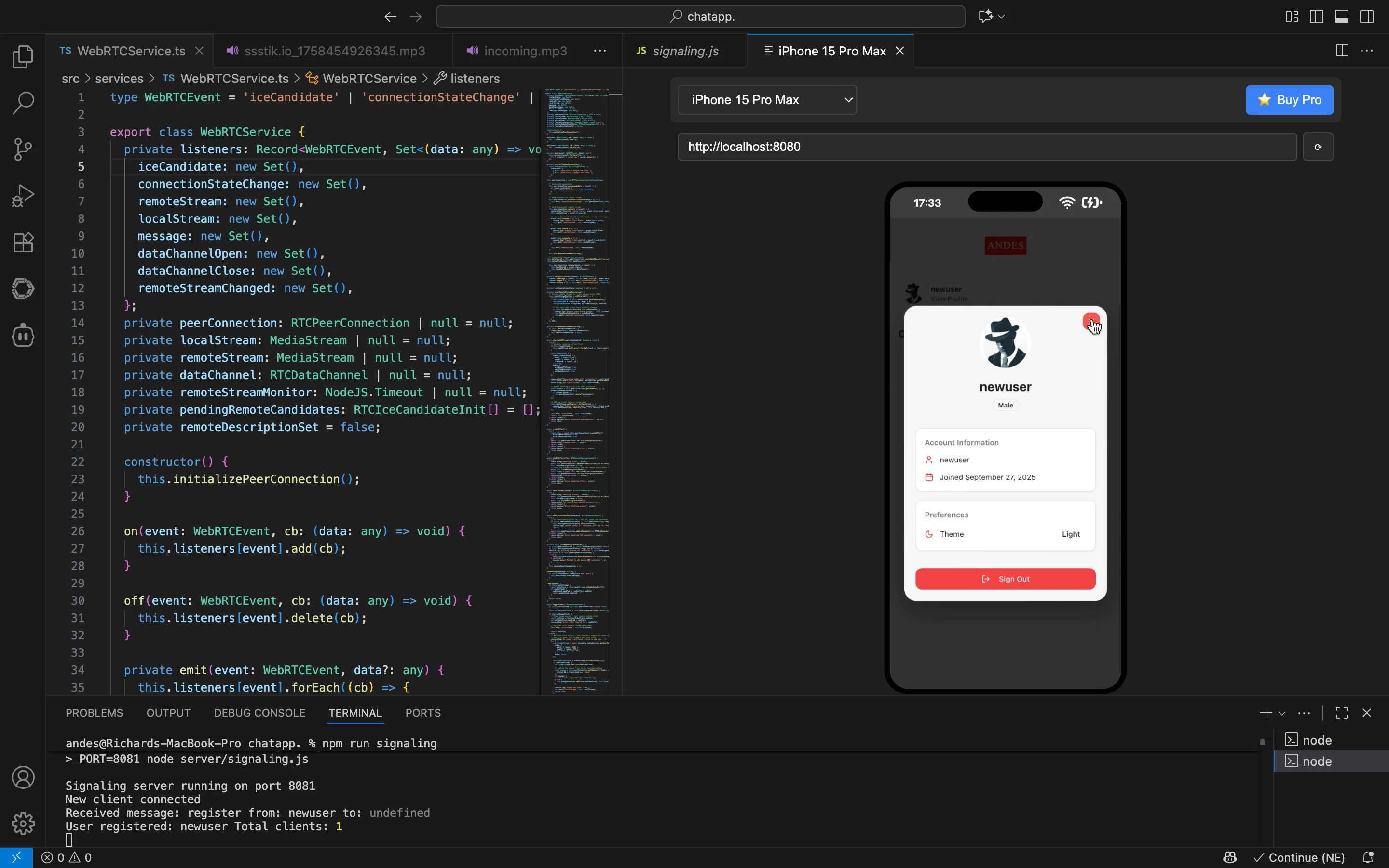 P2P Chat App